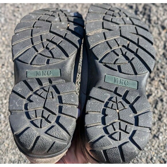 MRC Men's Size 8 Grey & Black Parker Suede Slip On Shoes - Picture 7 of 8